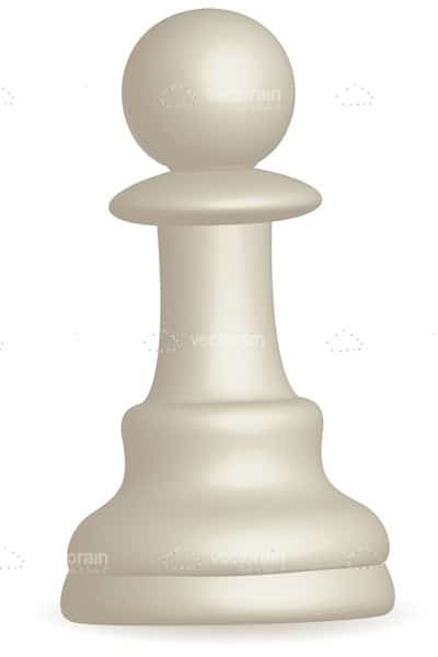 White Pawn Chess Piece - Vectorjunky - Free Vectors, Icons, Logos and More
