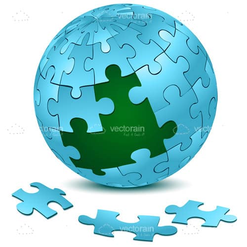 jigsaw puzzle ball