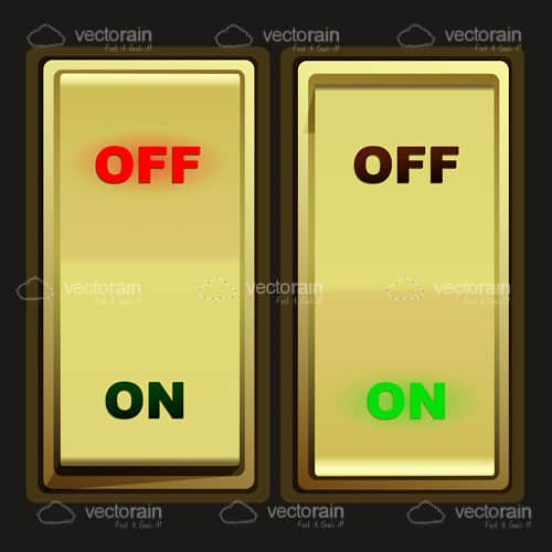 Electrical On Off Switches - Vectorjunky - Free Vectors, Icons, Logos ...