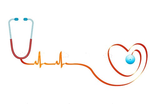 Download Stethoscope with Heart Beat - Vectorjunky - Free Vectors ...